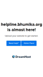 Mobile Screenshot of helpline.bhumika.org